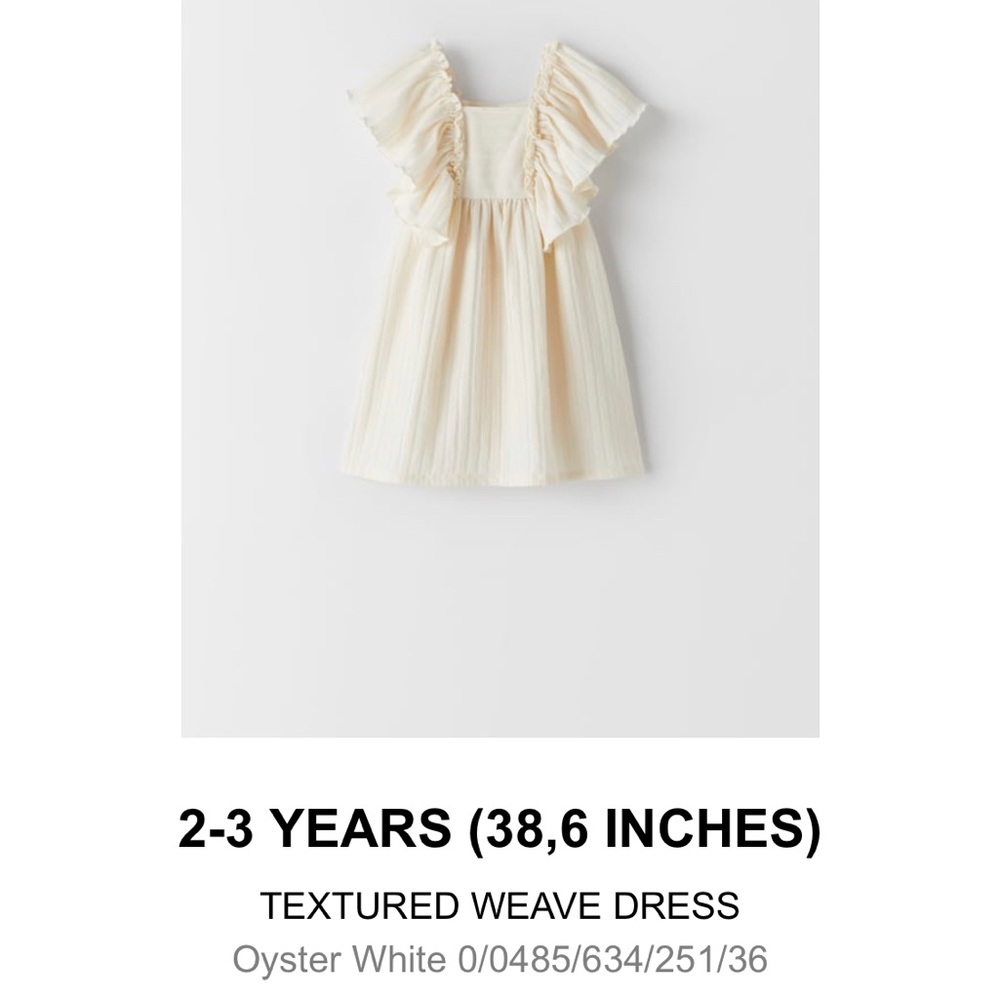 Zara Textured Weave Dress
